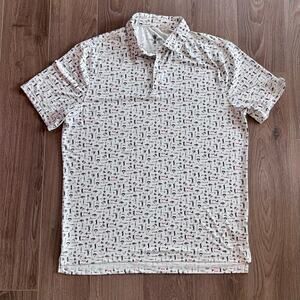 121st US Open Torrey Pines Golf Polo Shirt Performance Golfer Print Men XLarge